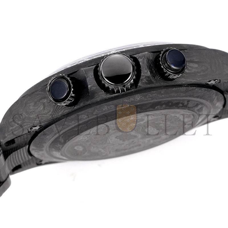 ROLEX THE COSMOGRAPH DAYTONA SKELETON WATCH FEATURES A FORGED CARBON FIBER CASE AND BRACELET m326938-0005